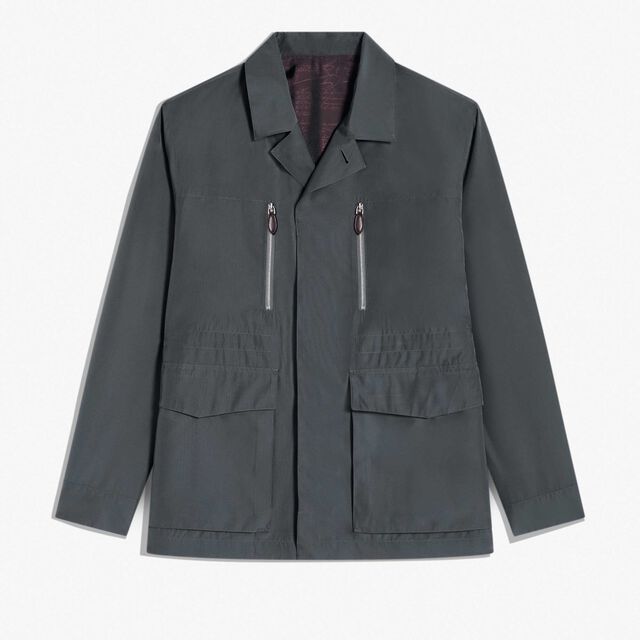 Veste En Tissu Technique, CLOUD GREY, hi-res 1