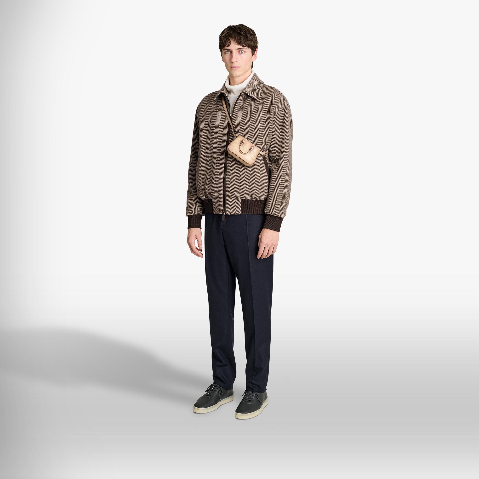 【BERLUTI】トゥジュール ナノ スクリットレザー ポーチ BERLUTI】トゥジュール ナノ スクリットレザー ポーチ (Berluti