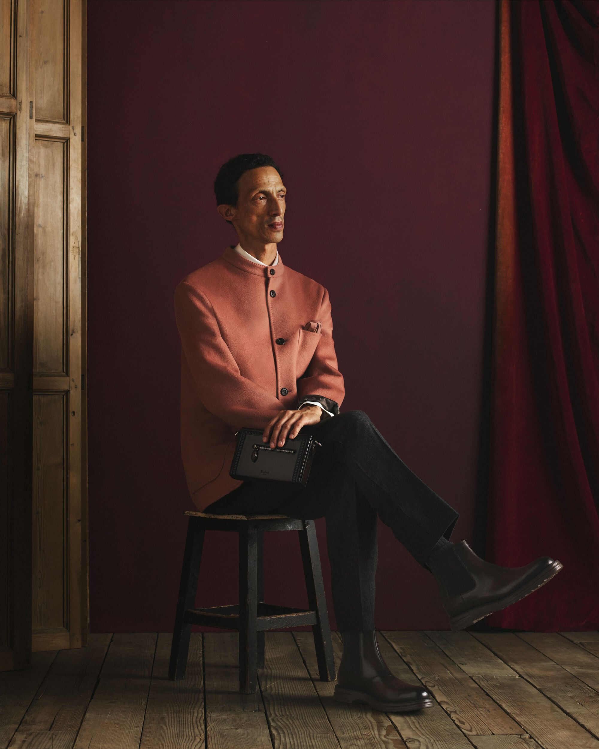 Cashmere Foresti&egrave;re Jacket, Vintage Rose, hi-res