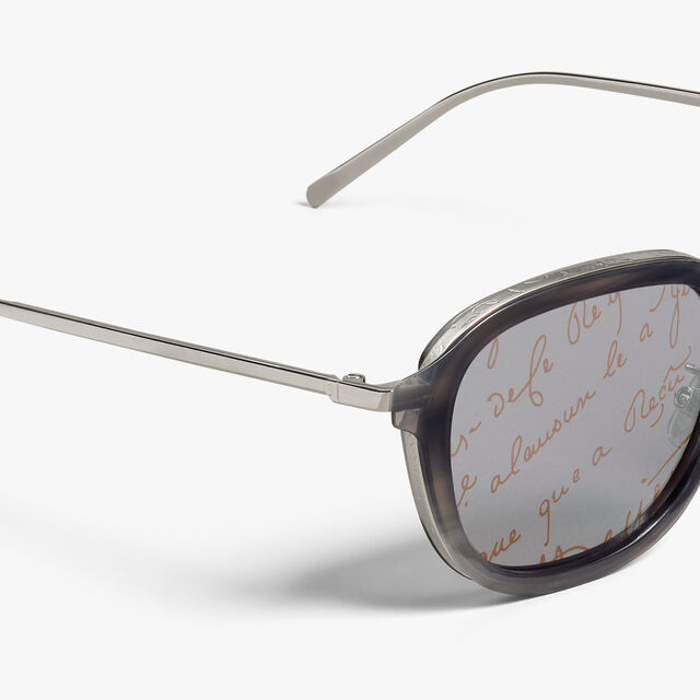 Equinox Metal And Acetate Sunglasses, LIGHT ALUMINIO + MIRROR SCRITT, hi-res 3
