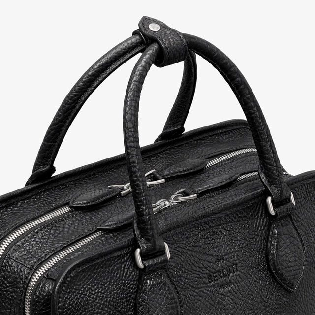 Premier Jour Leather Backpack, CARBON BLACK, hi-res 6