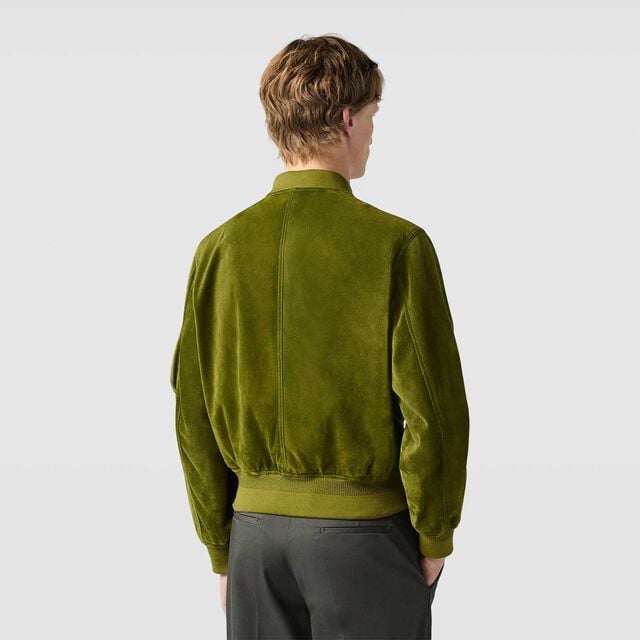 Suede Military Bombers, GRASS, hi-res 3