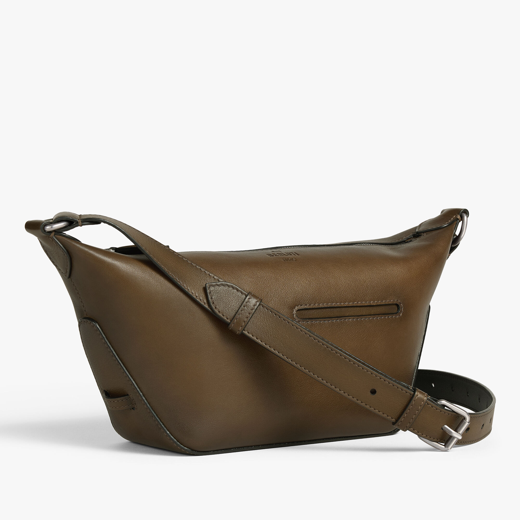 BERLUTI☆Toujours ソフト ジップド ホーボー XS Toujours Soft Zipped Hobo Xs Leather Messenger | Berluti US