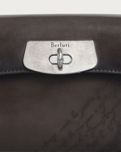 E'Mio Pouch On Strap Messenger, Nero Grigio, hi-res