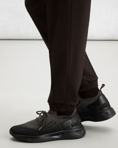 Shadow Sneaker, Gradiant Dark Black & Green, hi-res