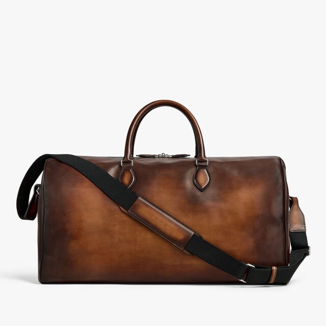 Sac de Voyage Jour Off Grand Modèle En Cuir, CACAO INTENSO, hi-res 6