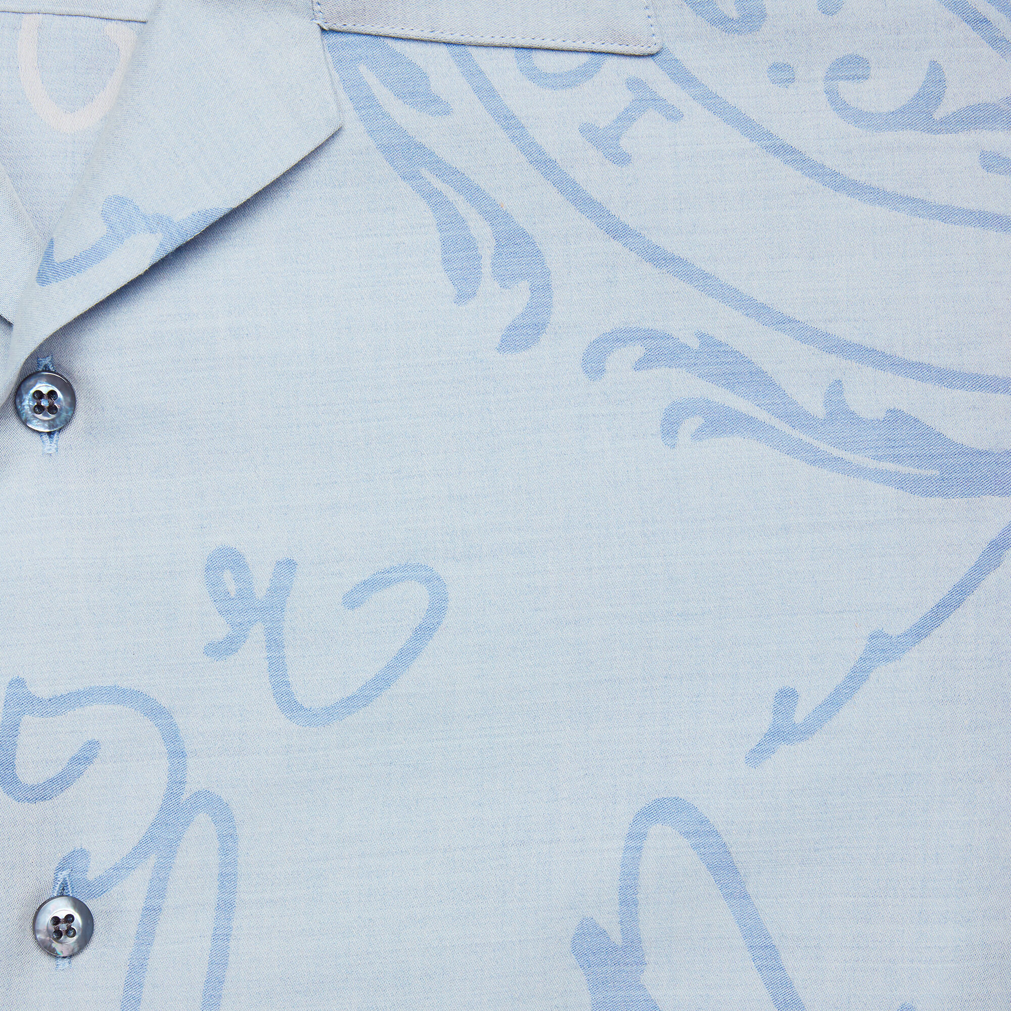 Scritto Jacquard Short-Sleeves shirt | Berluti SA