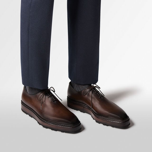 Alessandro Alto Leather Oxford, MARRONE INTENSO, hi-res 7