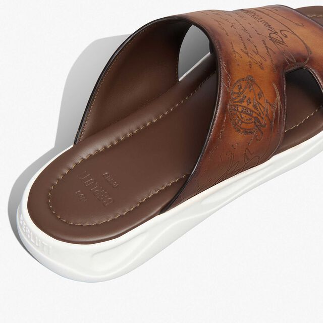 Shadow Leather Sandal, CACAO INTENSO, hi-res 5