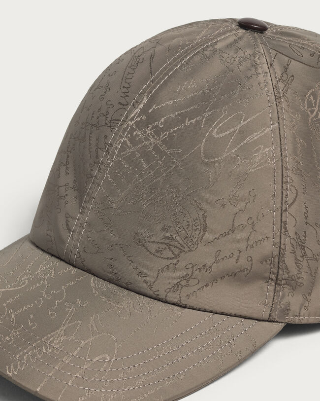 Casquette Motif Scritto, Sepia, hi-res