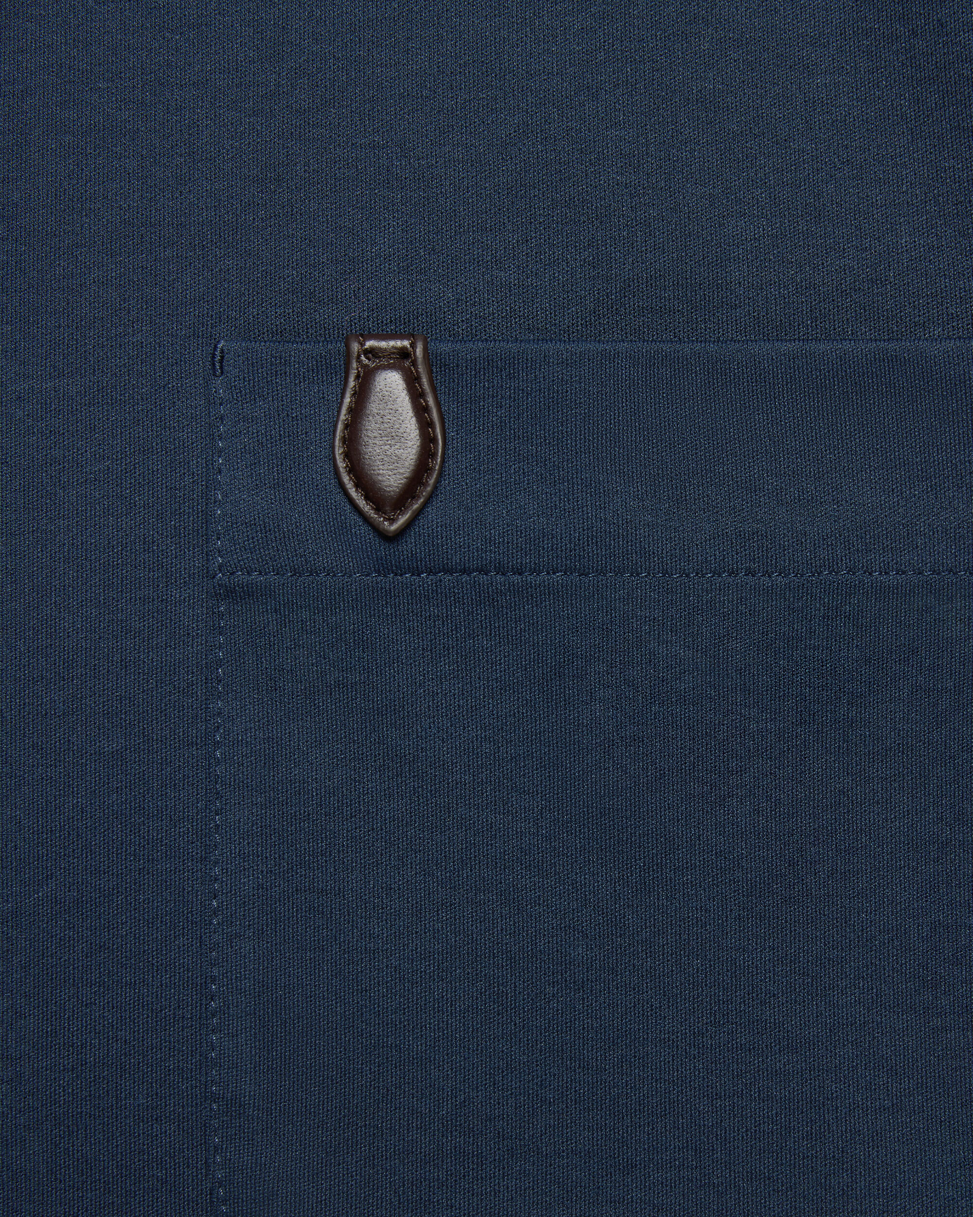 Pocket T-shirt with Leather Detail | Berluti BE