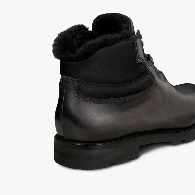 Ultima Leather And Wool Boot, NERO GRIGIO, hi-res 5