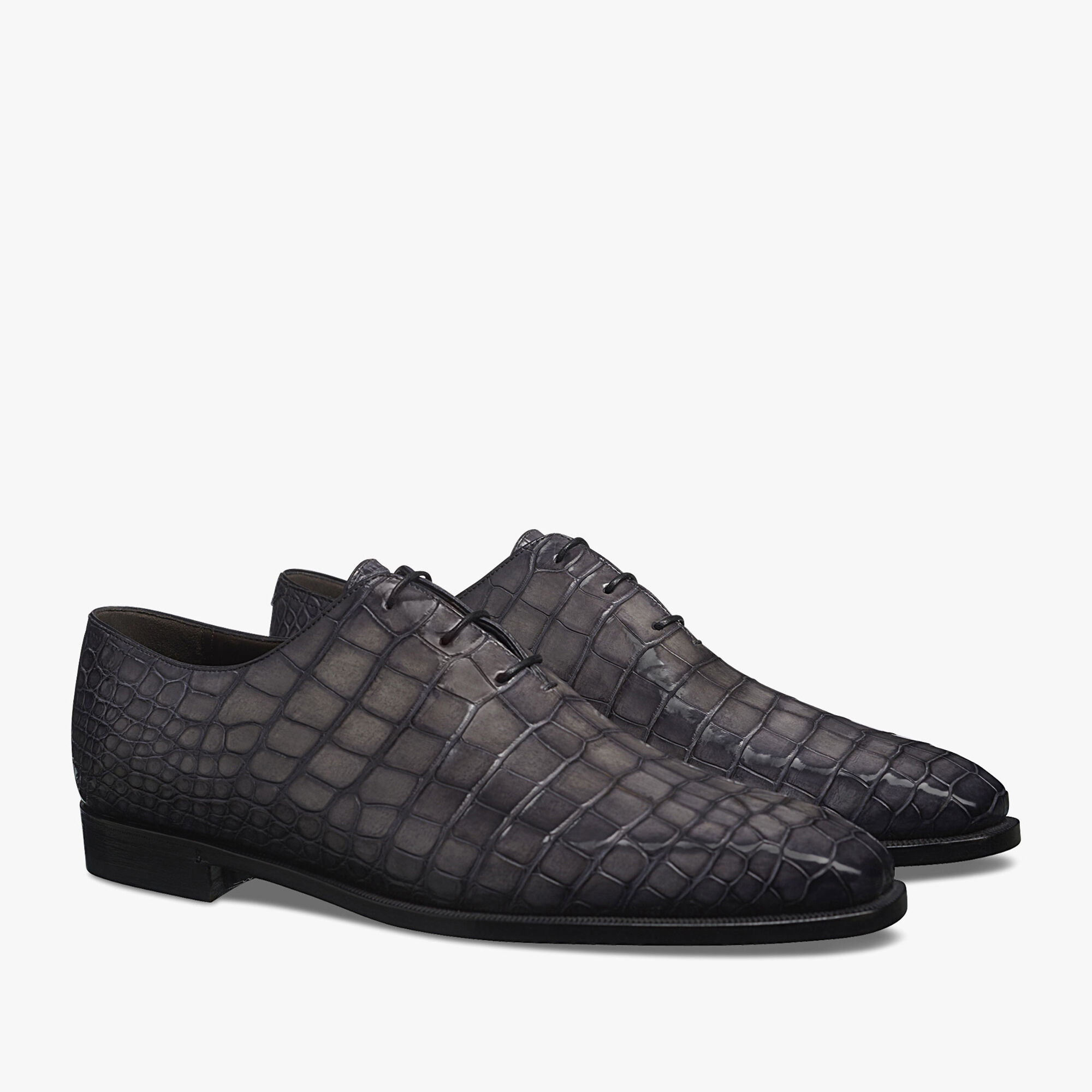 croc leather shoes