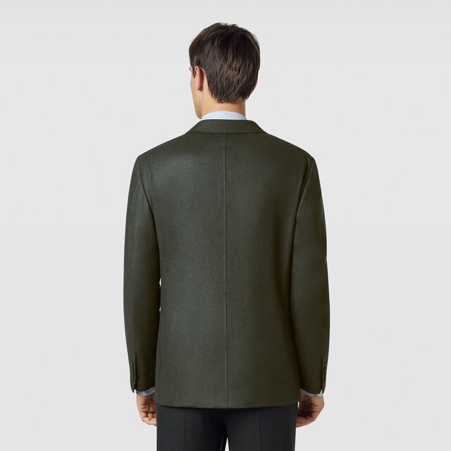 Cashmere Stretch Travel Jacket, WOODLAND GREEN, hi-res 3