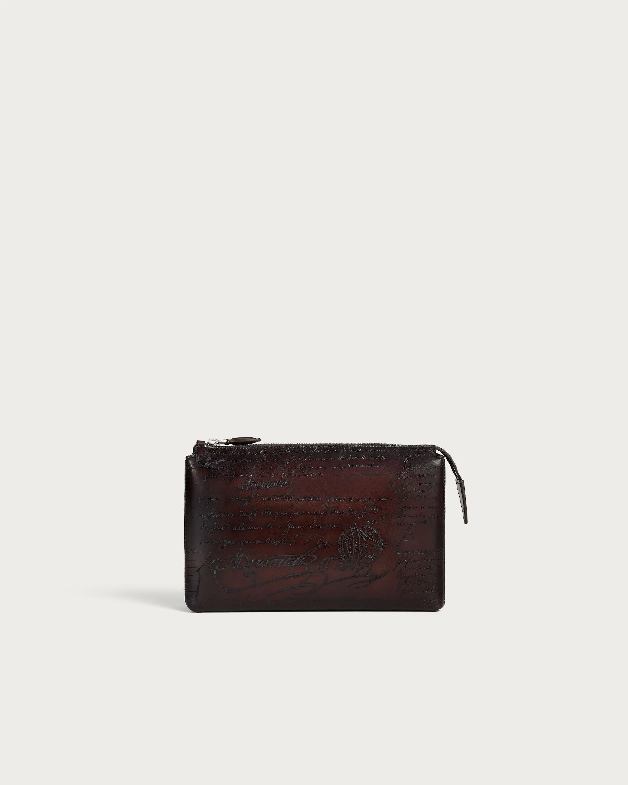 Tersio Zipped Pouch, Maduro, hi-res