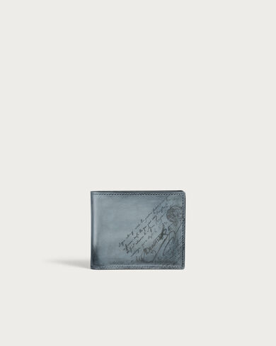 マコレ スリム フラップ コンパクトウォレット, Bleu Brume, hi-res