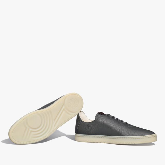 Eden Scritto Leather Sneaker, MYSTERIOUS GREY, hi-res 4