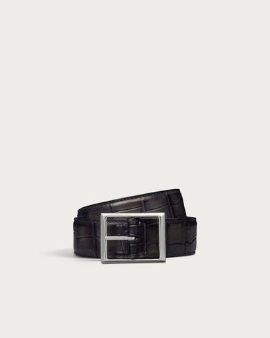 Classic Reversible Belt, Cacao Intenso & Nero Grigio, hi-res