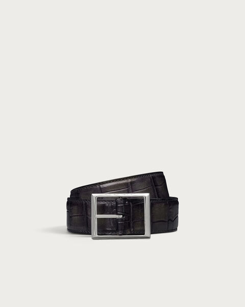 Classic Reversible Belt, Cacao Intenso & Nero Grigio, hi-res