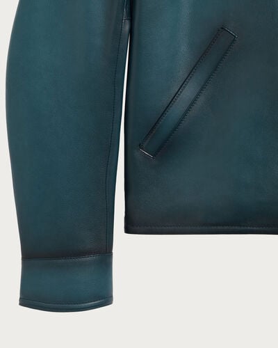 レザーパティーヌ アンジュール ブルゾン, Meteorite, hi-res