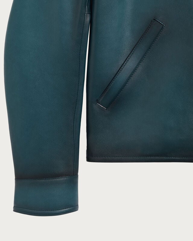 Leather Patina Un Jour Blouson, Meteorite, hi-res