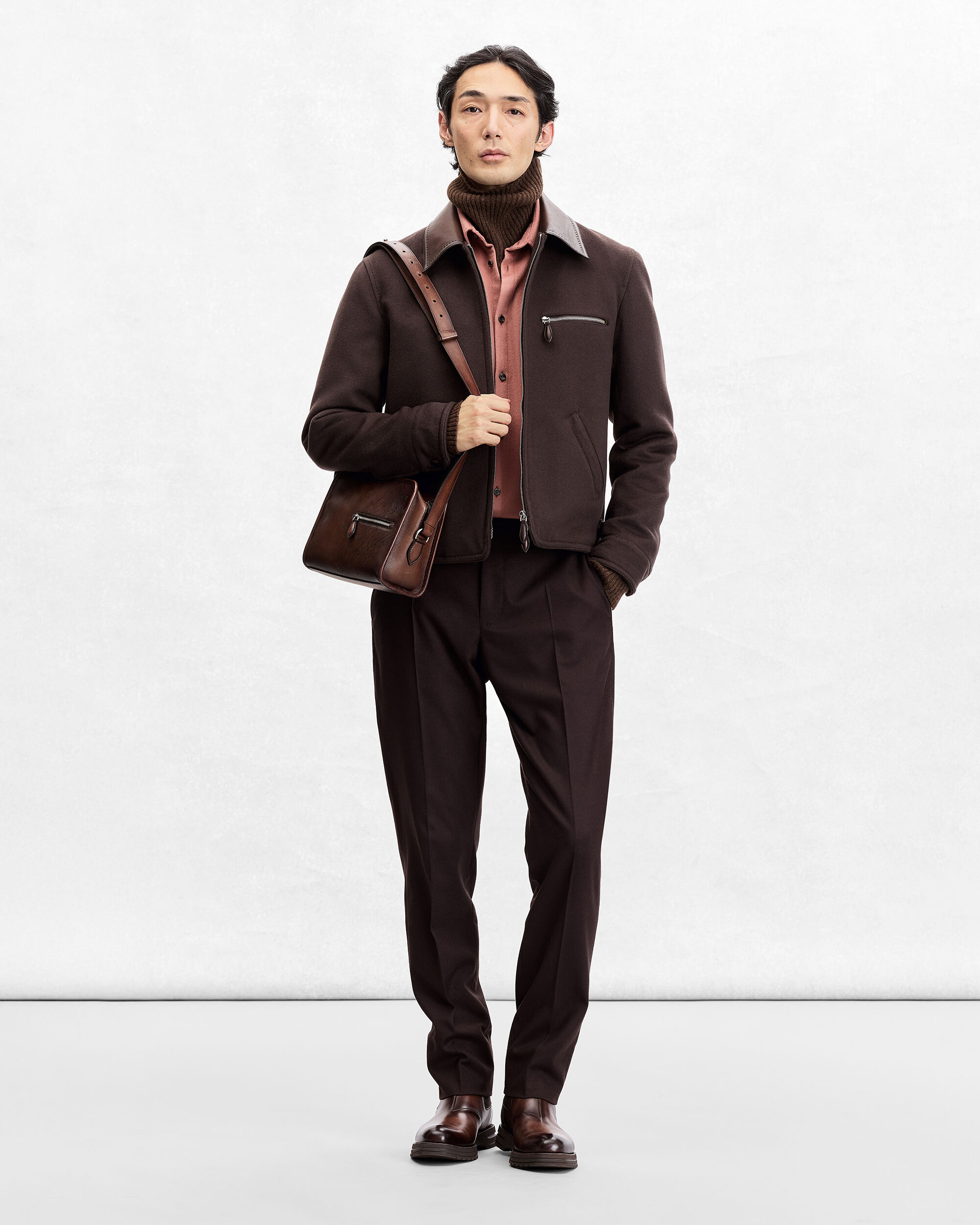 Journalier邮差包, Soft Brown, hi-res
