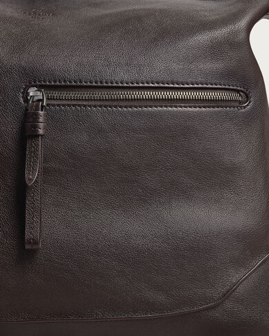 アンジュール ホーボー ショルダーバッグ, Dark Brown, hi-res