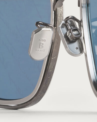 Sirius太阳眼镜, Black Gold & Silver Scritto, hi-res