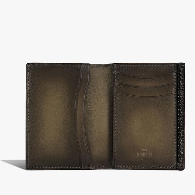 Jagua Leather Card Holder, LEGNO BRUCIATO, hi-res 3