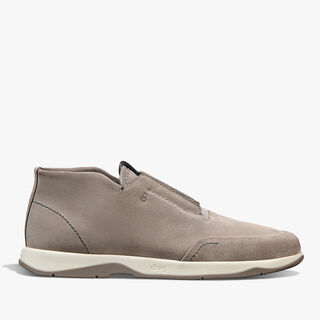 Echappée Suede Calf Slip On, GREY, hi-res