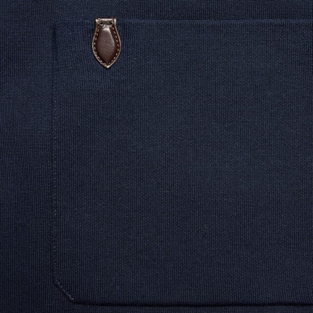 Double Face Knitted Pants, COLD NIGHT BLUE, hi-res 5