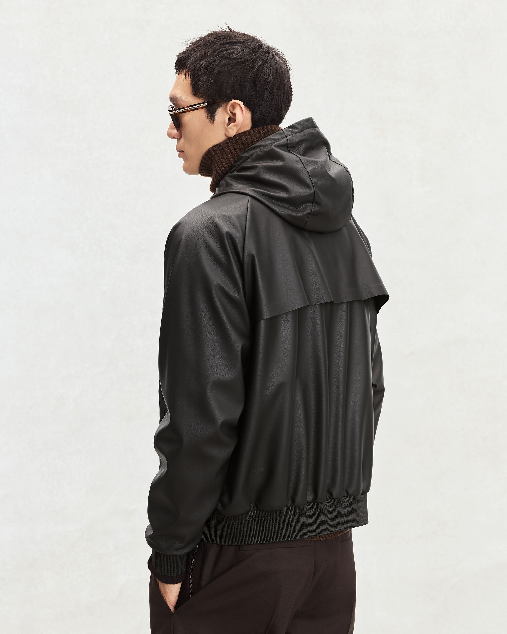 Ultralight Fly Leather Hooded Blouson | Berluti US