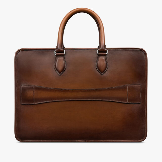 Un Jour Leather Briefcase, CACAO INTENSO, hi-res 10