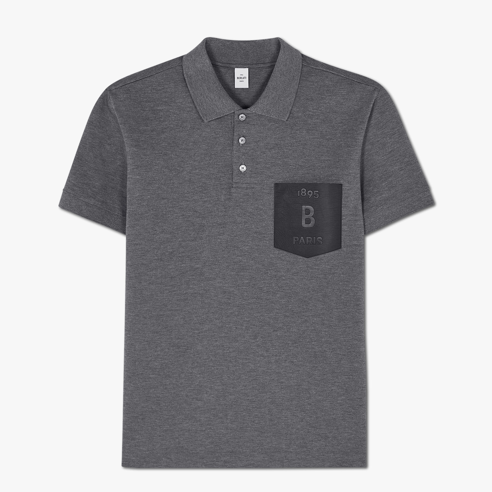 polo shirt with pocket cotton