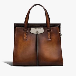 Luti 25 Leather Messenger, CACAO INTENSO, hi-res
