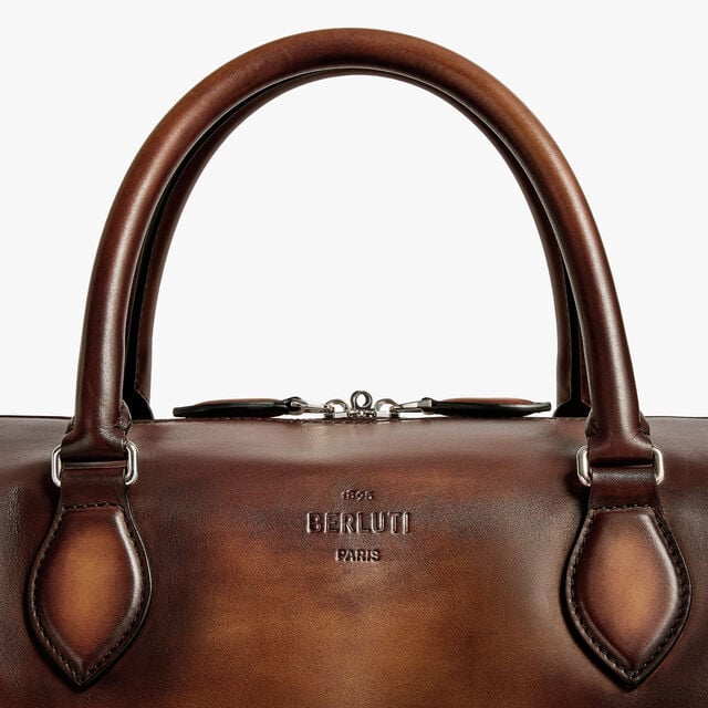 Jour Off GM Leather Travel Bag, CACAO INTENSO, hi-res 8