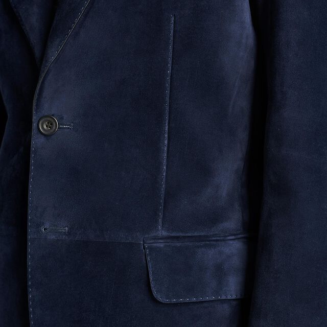 Suede Blazer, COLD NIGHT BLUE, hi-res 6