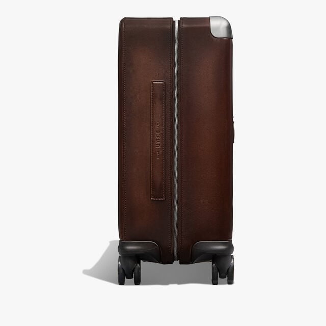 Formula 1005 Scritto图纹皮革拉杆箱, SOFT BROWN, hi-res 5
