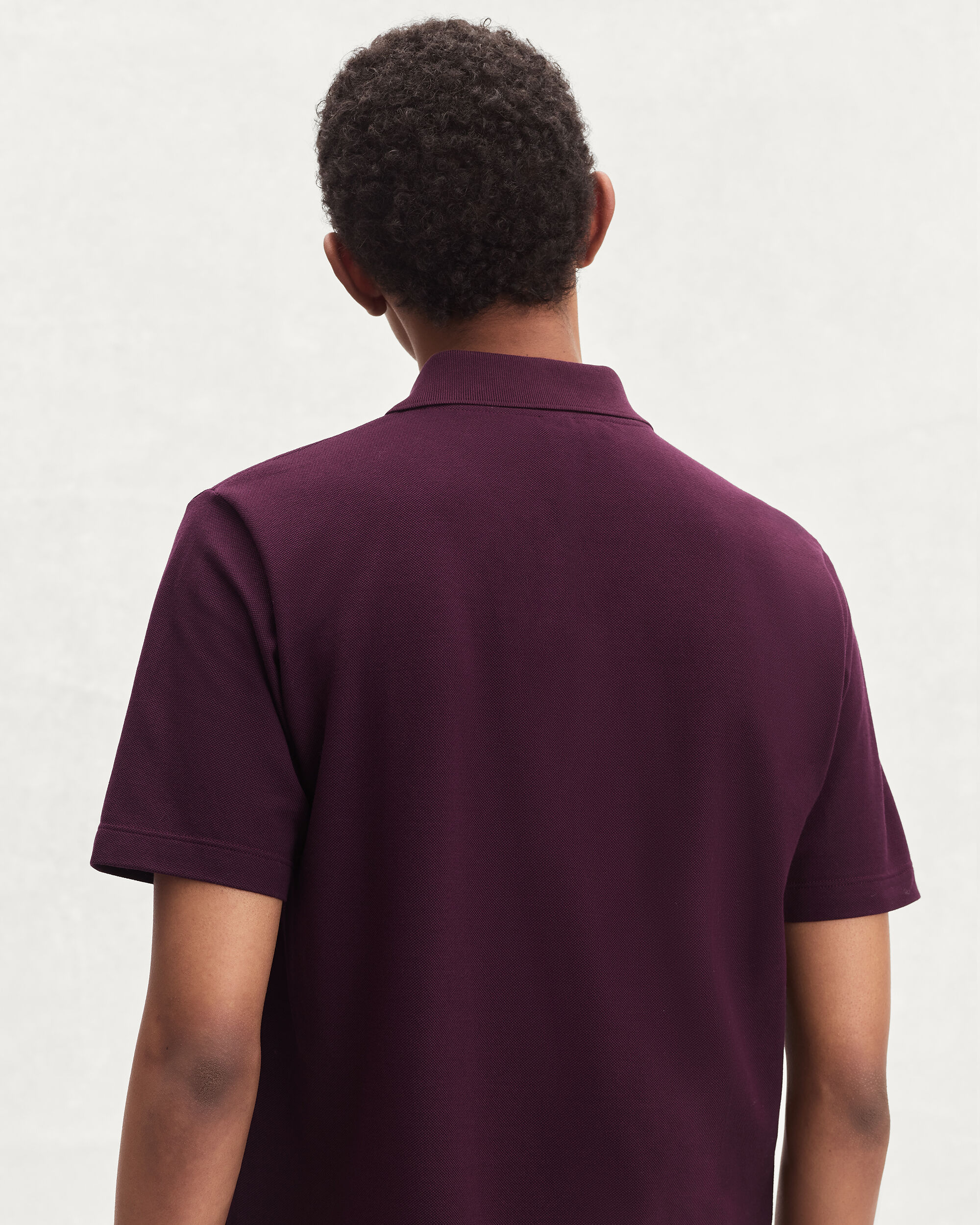 ベルルッティ　レザーロゴ　ポロシャツ Polo with Leather Detail | Berluti PT