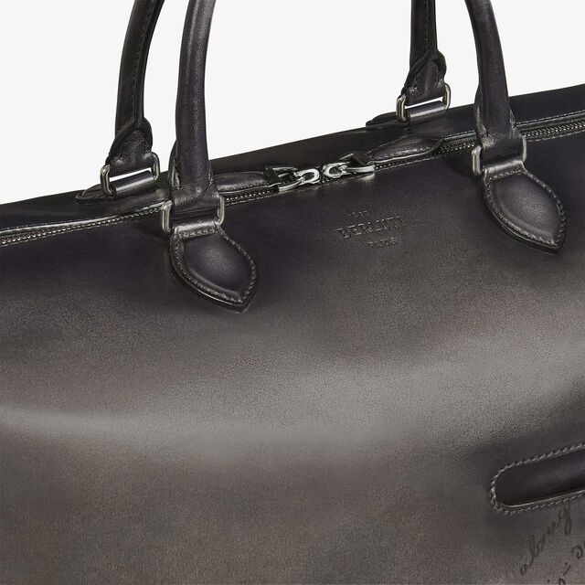 Toujours Soft Zipped Bag Scritto Leather Travel Bag