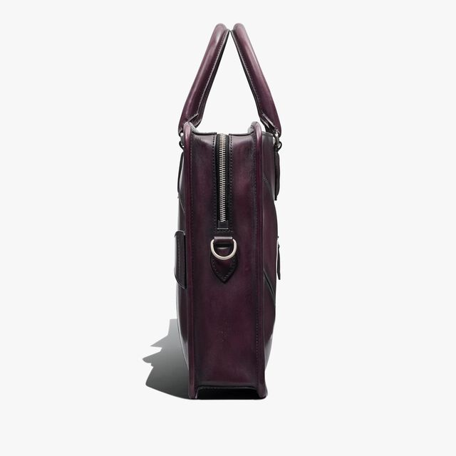 Un Jour Leather Briefcase, GRAPES, hi-res 4