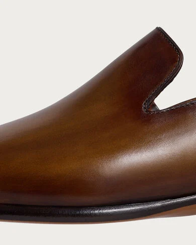 Galet Cursive Slipper, Tobacco Bis, hi-res