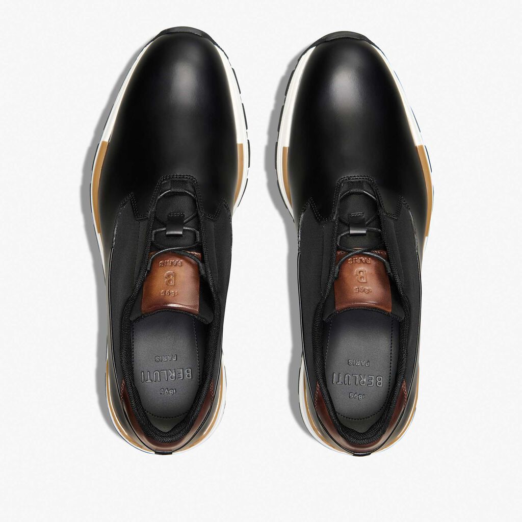 ファストトラック グレーズドカーフレザー スニーカー | ベルルッティ JP 