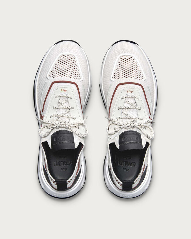 Shadow Sneaker, Light Grey & Rust, hi-res