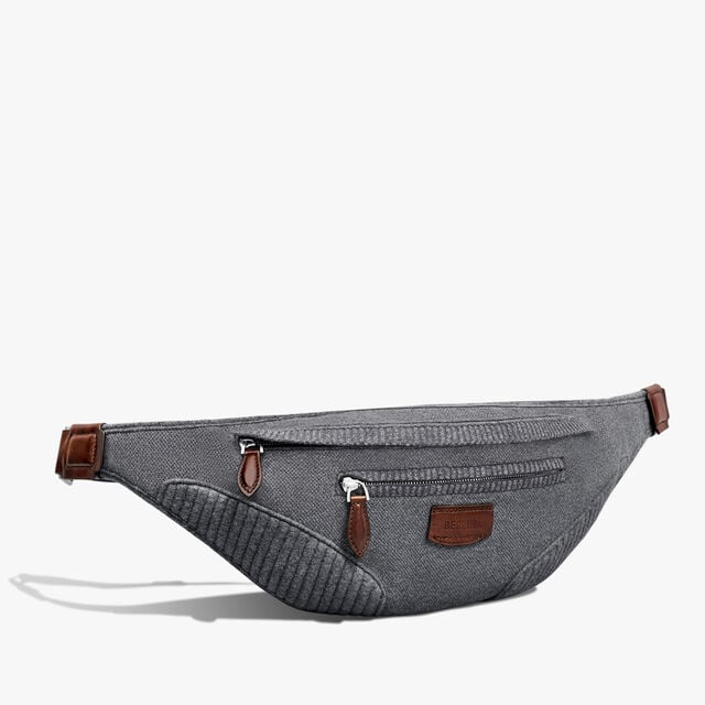 Shadow B5820 Cashmere Bumbag, GREY, hi-res 2