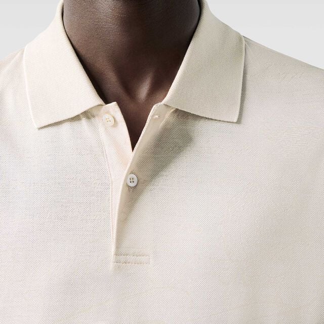 Scritto Pique Polo, CHALK BEIGE, hi-res 6