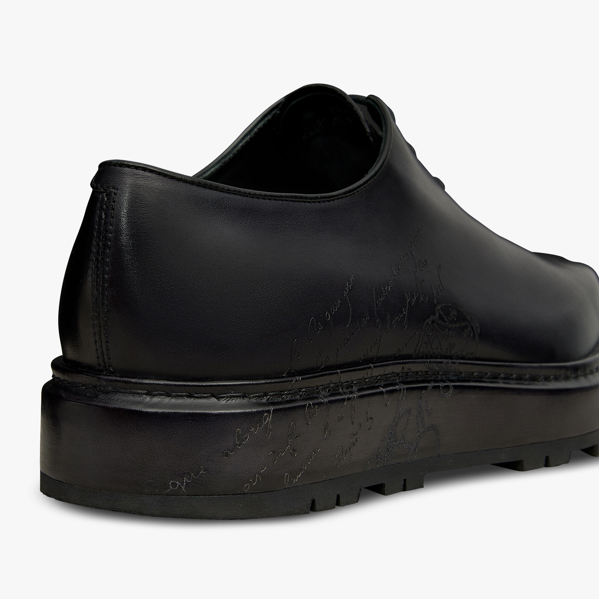 Alessandro Alto Leather Oxford, NERO GRIGIO, hi-res 5