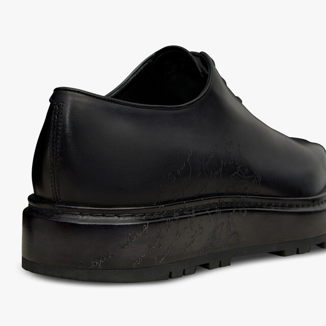 Alessandro Alto Leather Oxford, NERO GRIGIO, hi-res 5