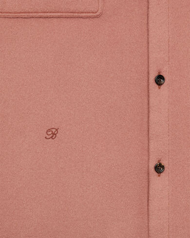 Double Face Aviator Shirt, Vintage Rose, hi-res