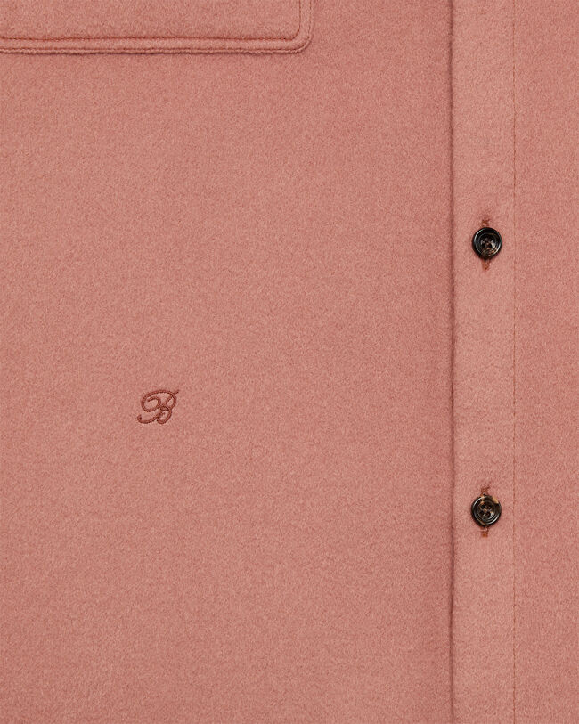 Double Face Aviator Shirt, Vintage Rose, hi-res